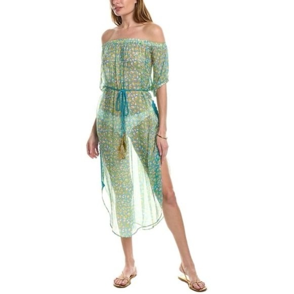 Ramy Brook Dresses & Skirts - Ramy brook floral funky long summer cover up beach dress